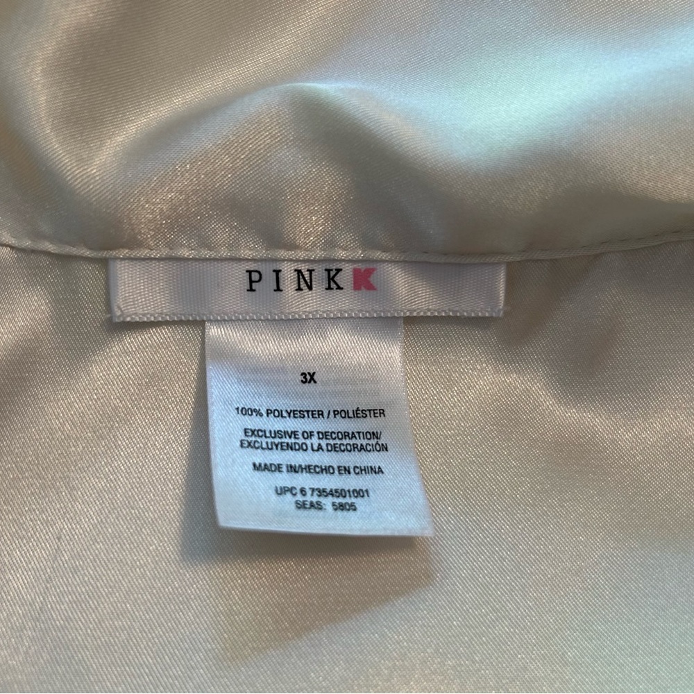 BEAUTIFUL! PINK & WHITE P.J. SANTIN SET BY PINK K - MINT CONDITION! - Picture 6 of 7